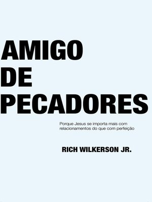 cover image of Amigo de pecadores